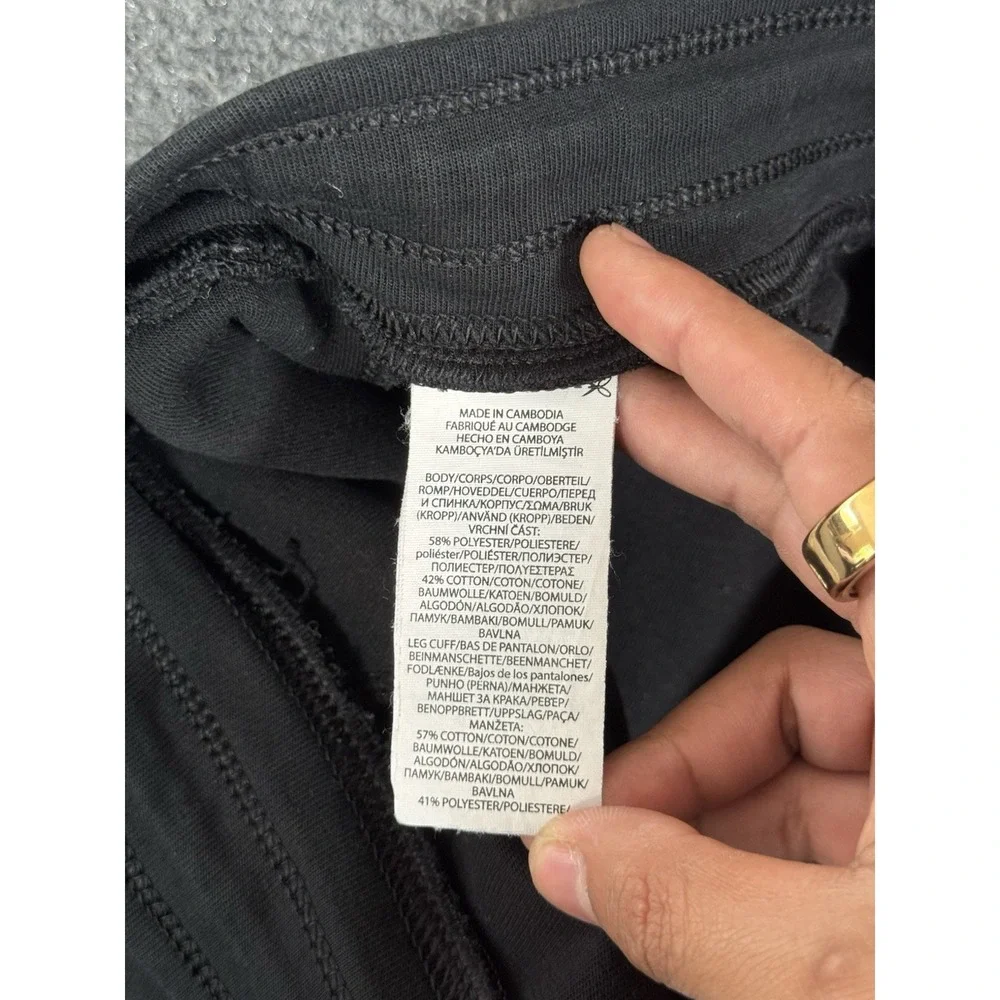 Polo Ralph Lauren Double Knit Jogger Pants‎ Mens Size XL Black Sweatpants